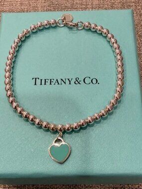 Tiffany & Co. Heart Bracelet with heart charm